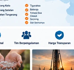 Pemasangan pompa sumur bor