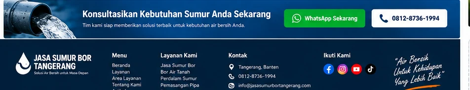 Proses kerja sumur bor